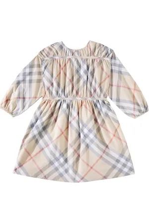 Burberry Abito in cotone Burberry Check