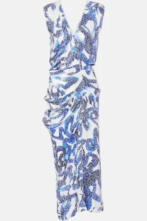 DRIES VAN NOTEN Abito midi con paillettes
