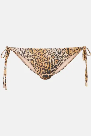 Melissa Odabash Slip bikini Costa con stampa leopardata