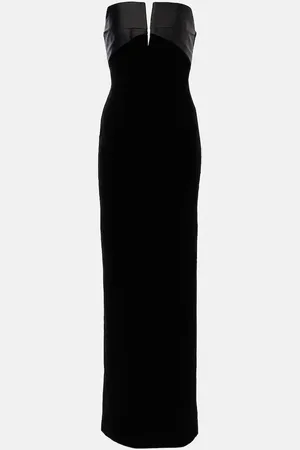 Roland Mouret Abito lungo in velluto