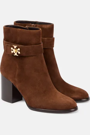 Tory Burch Stivaletti T Lock in suede