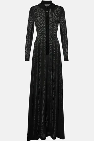 Tom Ford Abito lungo semitrasparente in maglia