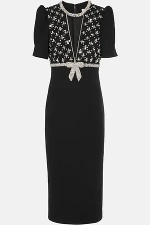 Rebecca Vallance X Nicky Hilton - Abito midi Arianna con cristalli