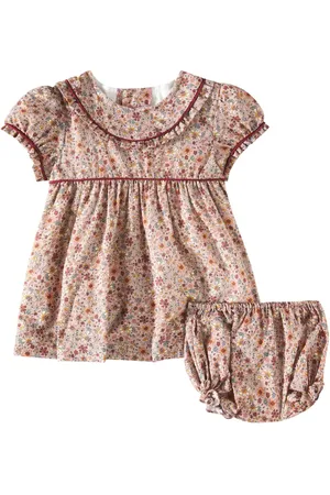 La Coqueta Baby - Abito e culottes Casilda in cotone