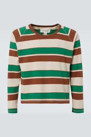 ERL T-shirt in jersey di cotone a righe