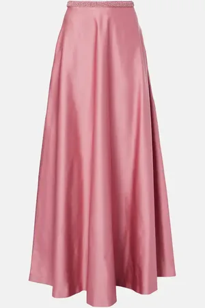 Max Mara Elegante - Gonna lunga Brasile in raso