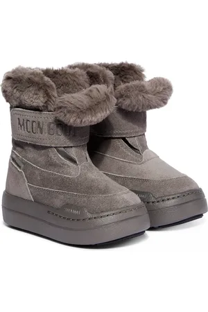 Moon Boot Stivali doposci Junior Park in suede