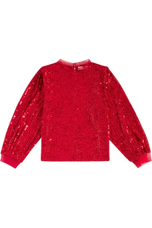 The New Society Blusa Galaxy con paillettes