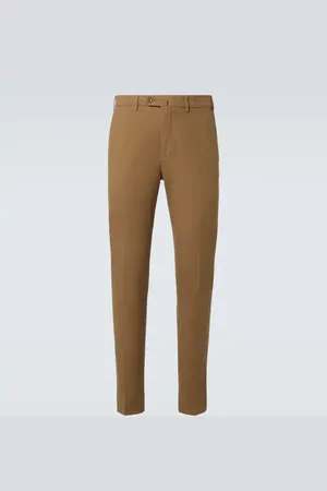 Loro Piana Pantaloni chino Carlo in misto cotone