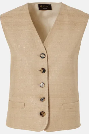 Loro Piana Gilet Edward in seta