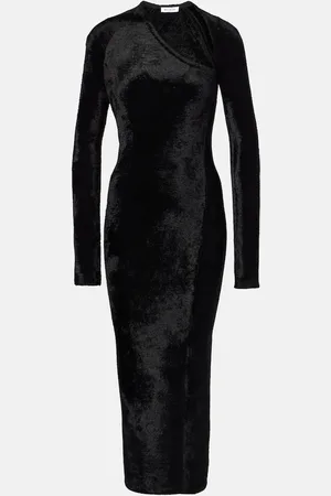 Alaïa Alaïa Abito midi in velluto