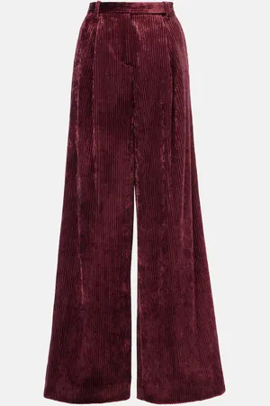 Dorothee Schumacher Pantaloni a gamba larga in velluto