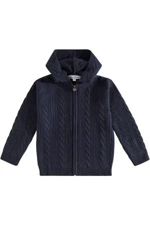 Tartine Et Chocolat Cardigan in misto lana a trecce