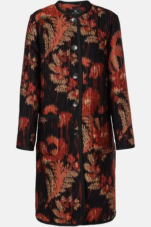 Etro Cappotto con stampa floreale