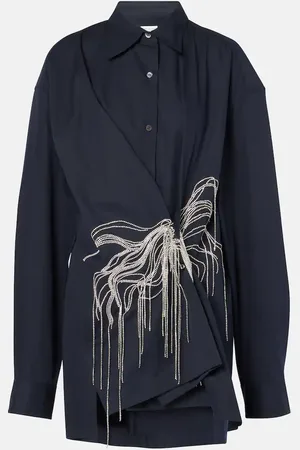 DRIES VAN NOTEN Camicia in gabardine