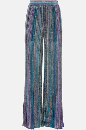 Missoni Pantaloni a gamba larga in lamé