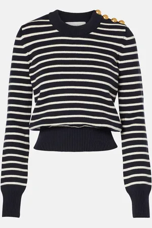 Ami Pullover Sailor in cotone e lana