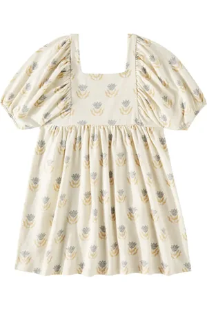 Rylee + Cru Abito Brea in cotone con stampa floreale