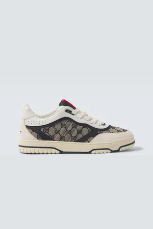 Gucci Sneakers Re-Web in pelle