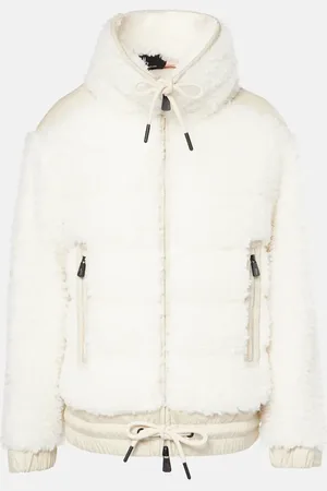 Moncler Cardigan in shearling sintetico