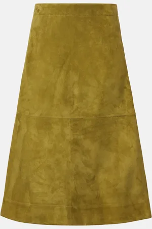 Bottega Veneta Gonna midi in suede