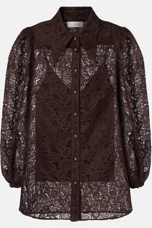 ZIMMERMANN Camicia in pizzo