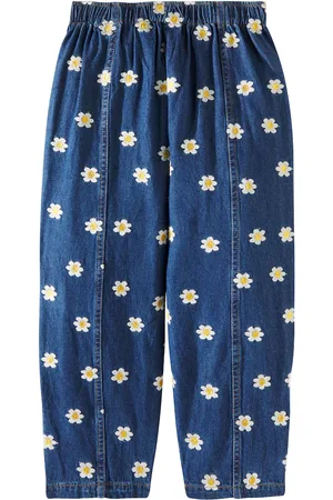 Tiny Cottons Jeans a gamba larga Daisies