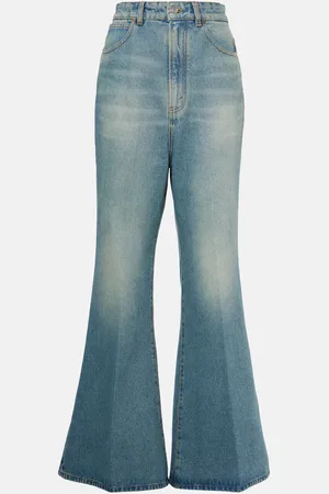 Victoria Beckham Jeans flared a vita alta