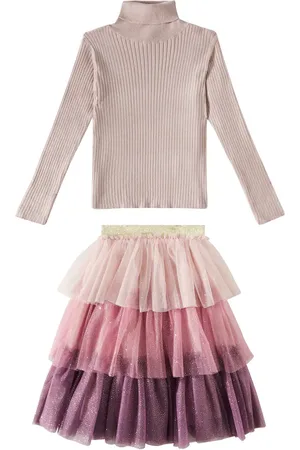 PATACHOU Set di pullover e gonna in tulle