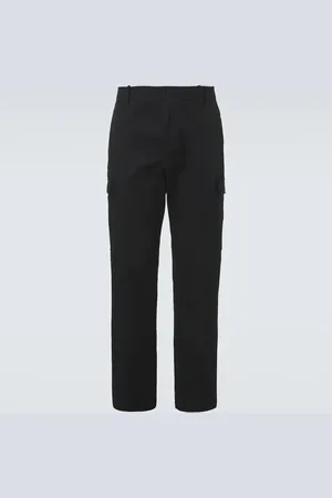 Moncler Pantaloni regular in gabardine di cotone