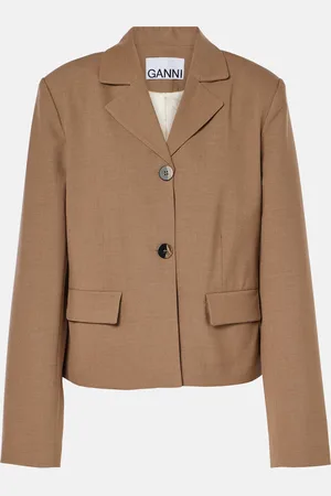 Ganni Blazer in twill