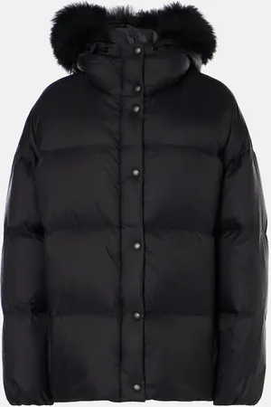 YVES SALOMON Piumino con shearling