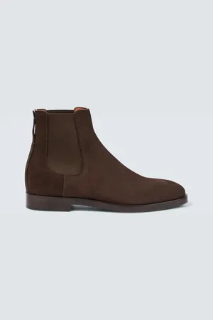 Ermenegildo Zegna Stivaletti Chelsea in suede