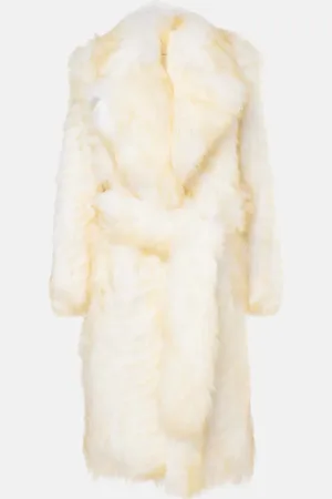 JACQUES WEI Cappotto a portafoglio in shearling