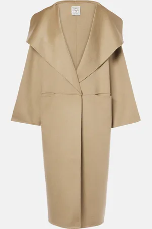 Totême Cappotto Signature in lana e cashmere