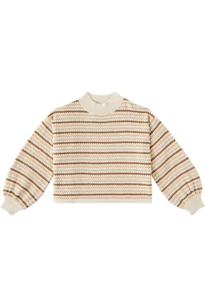 Rylee + Cru Pullover in cotone a righe
