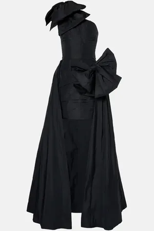 Elie saab Abito bustier in taffetà