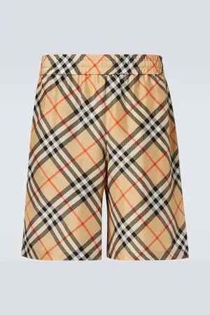 Burberry Bermuda Check in seta