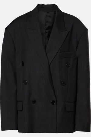 Isabel Marant Blazer doppiopetto Klero in misto lana