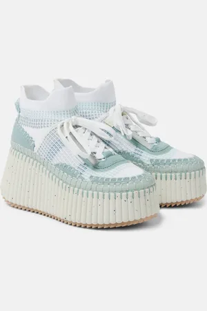 Chloé Chloé Sneakers Nama 80 con suede