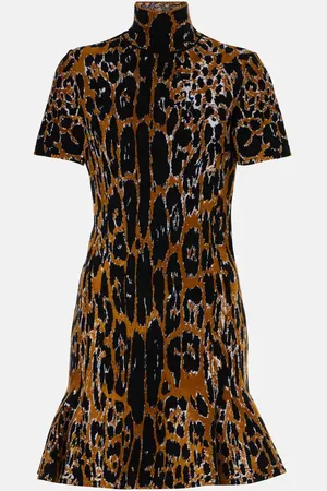 Alaïa Alaïa Abito corto in jacquard