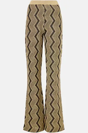 Missoni Pantaloni flared a zig-zag