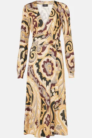 Etro Abito midi con stampa