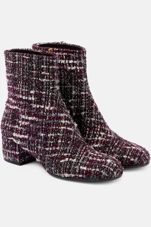 Gianvito Rossi Stivaletti 45 in bouclé