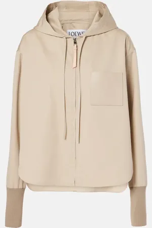Loewe Giacca in misto cotone con cappuccio