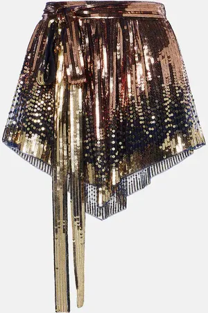 Paco rabanne Shorts con paillettes