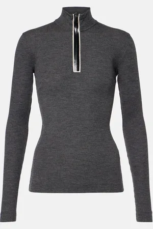 Brunello Cucinelli Pullover in maglia di lana a coste