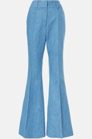 GABRIELA HEARST Pantaloni flared Rhein a vita alta