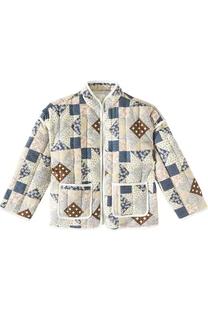 Rylee + Cru Giacca in misto lino patchwork