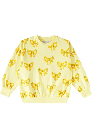 Mini Rodini Felpa Bow in jersey di cotone